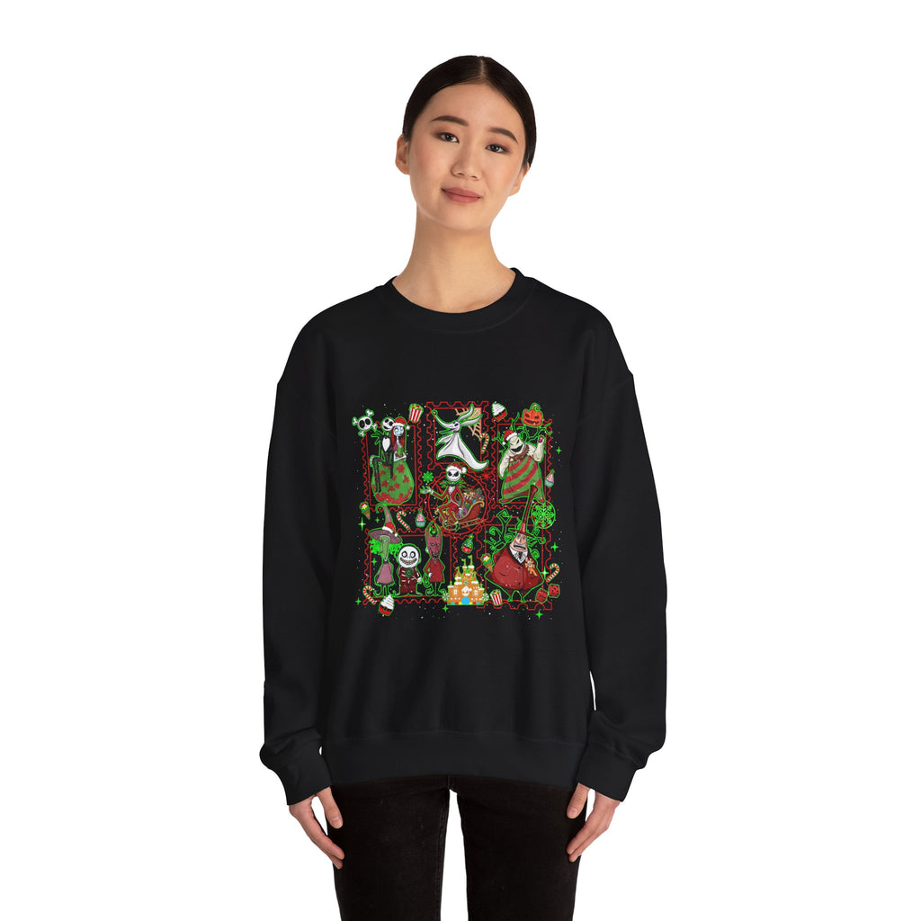 Nightmare Before Christmas Holiday T-Shirt — Jack Skellington Christmas Design