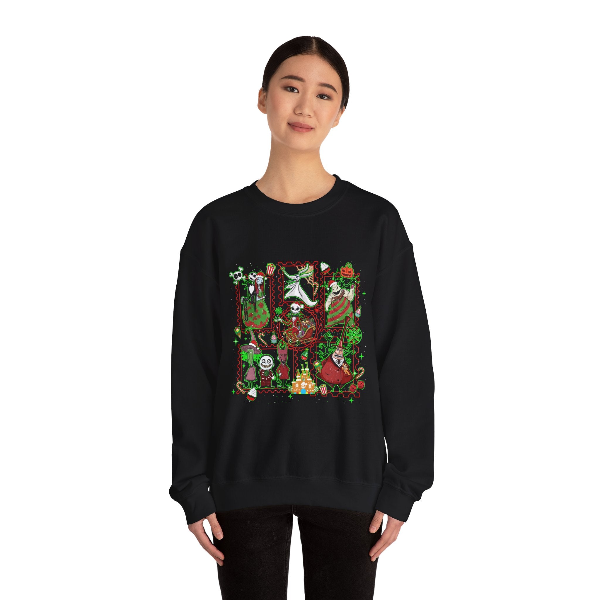 Nightmare Before Christmas Holiday T-Shirt — Jack Skellington Christmas Design