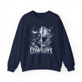 Cowboys Bull & Helmet Crewneck Sweatshirt — Football Fan Pullover