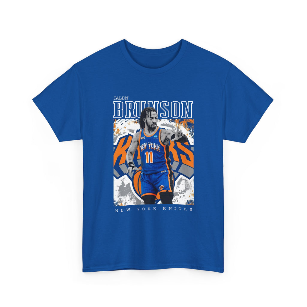 Jalen Brunson New York Knicks Graphic Tee — Men’s Basketball Fan Shirt