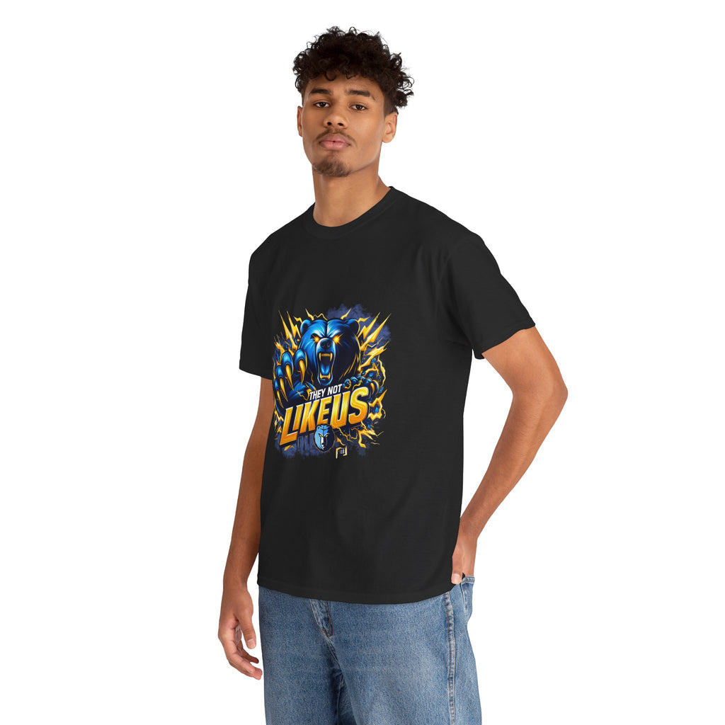 They Not Like Us Bear Graphic T-Shirt — Bold Streetwear Tee for Fans & Teams