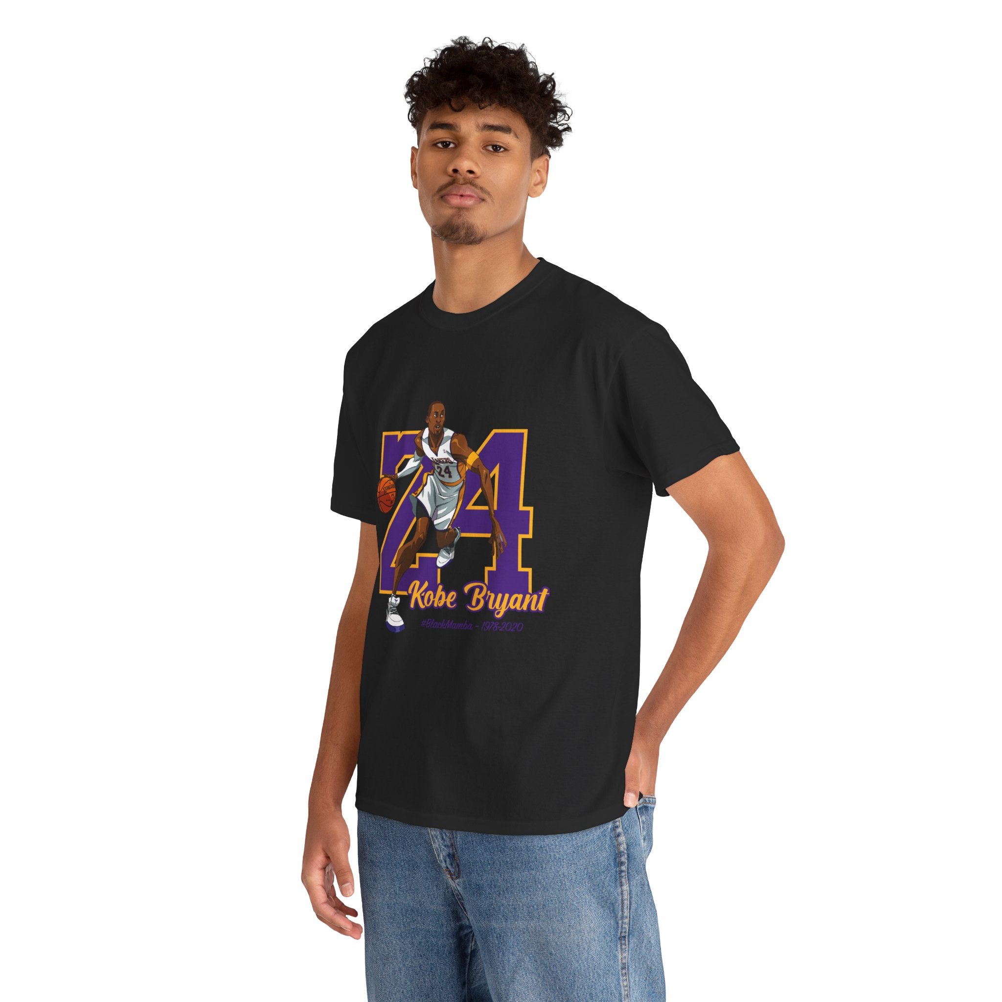 24 Basketball Legend Tribute T-Shirt — Kobe Bryant Memorial
