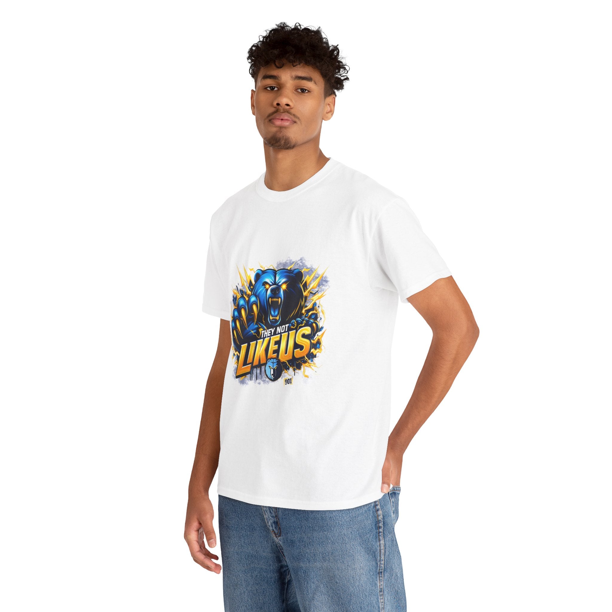 They Not Like Us Bear Graphic T-Shirt — Bold Streetwear Tee for Fans & Teams