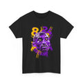 Kobe Bryant Graphic Tee — Purple & Gold Number 24 Basketball Tribute