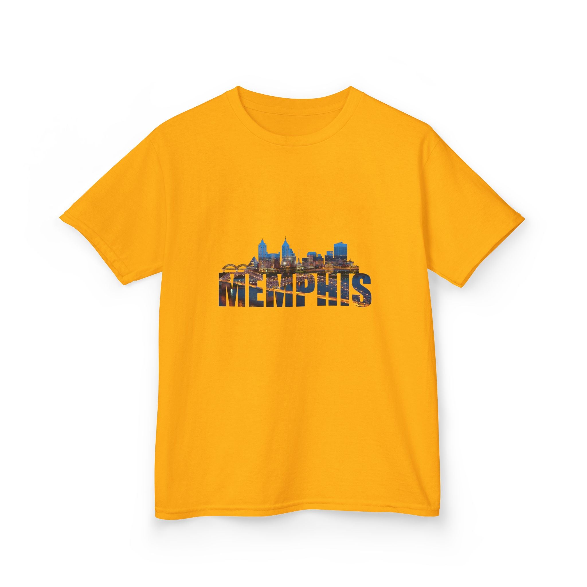Kids Tee — Memphis Skyline Graphic T-Shirt