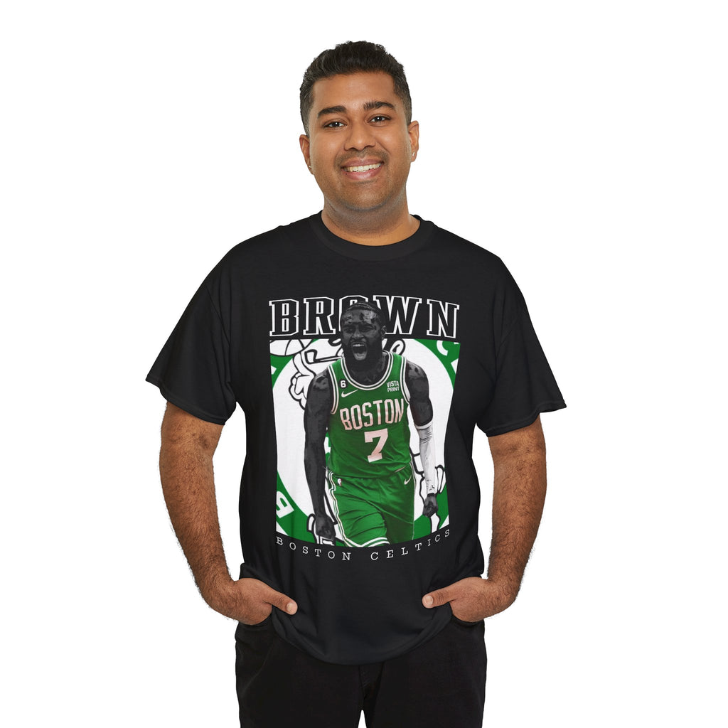 Celtics Brown #7 Basketball Tee — Boston Celtics Fan Shirt