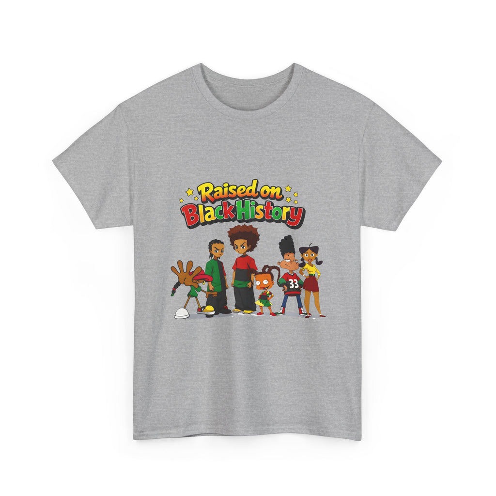 Juneteenth Raised on Black History T-Shirt
