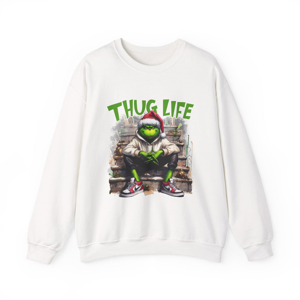 Crewneck Sweatshirt — Grinch Streetwear Graphic