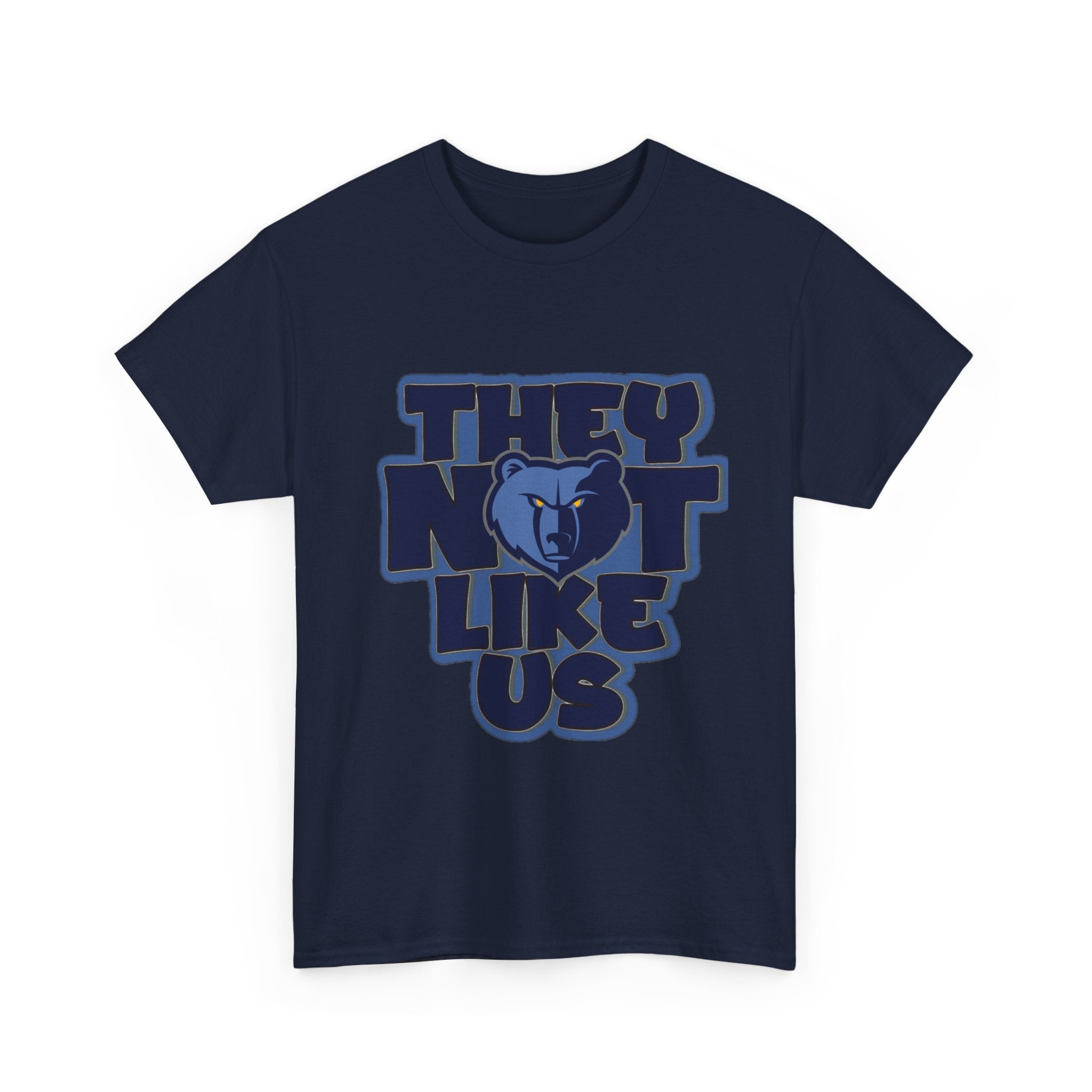 They Not Like Us Bear T-Shirt — Retro Grizzlies Fan Tee
