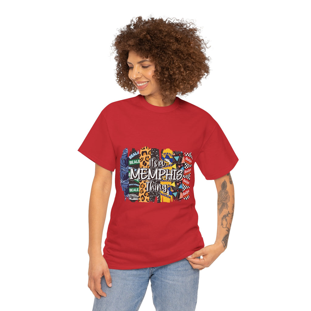 Memphis Collage T-Shirt — 'It's a Memphis Thing' Graphic Tee