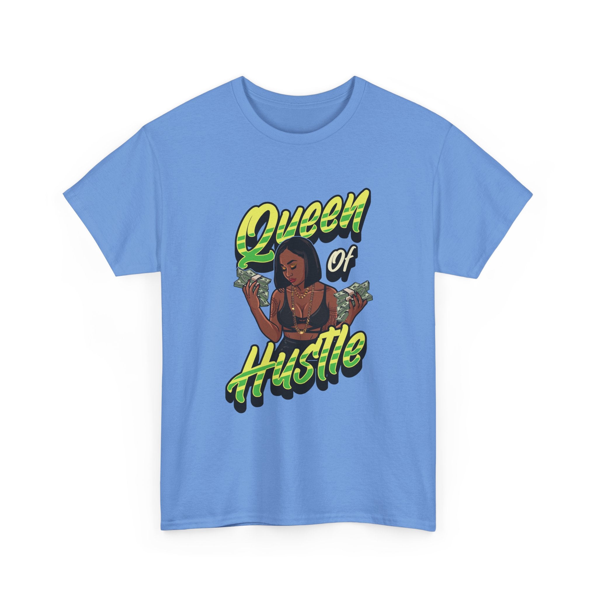 Queen of Hustle T-Shirt — Empowering Streetwear Tee