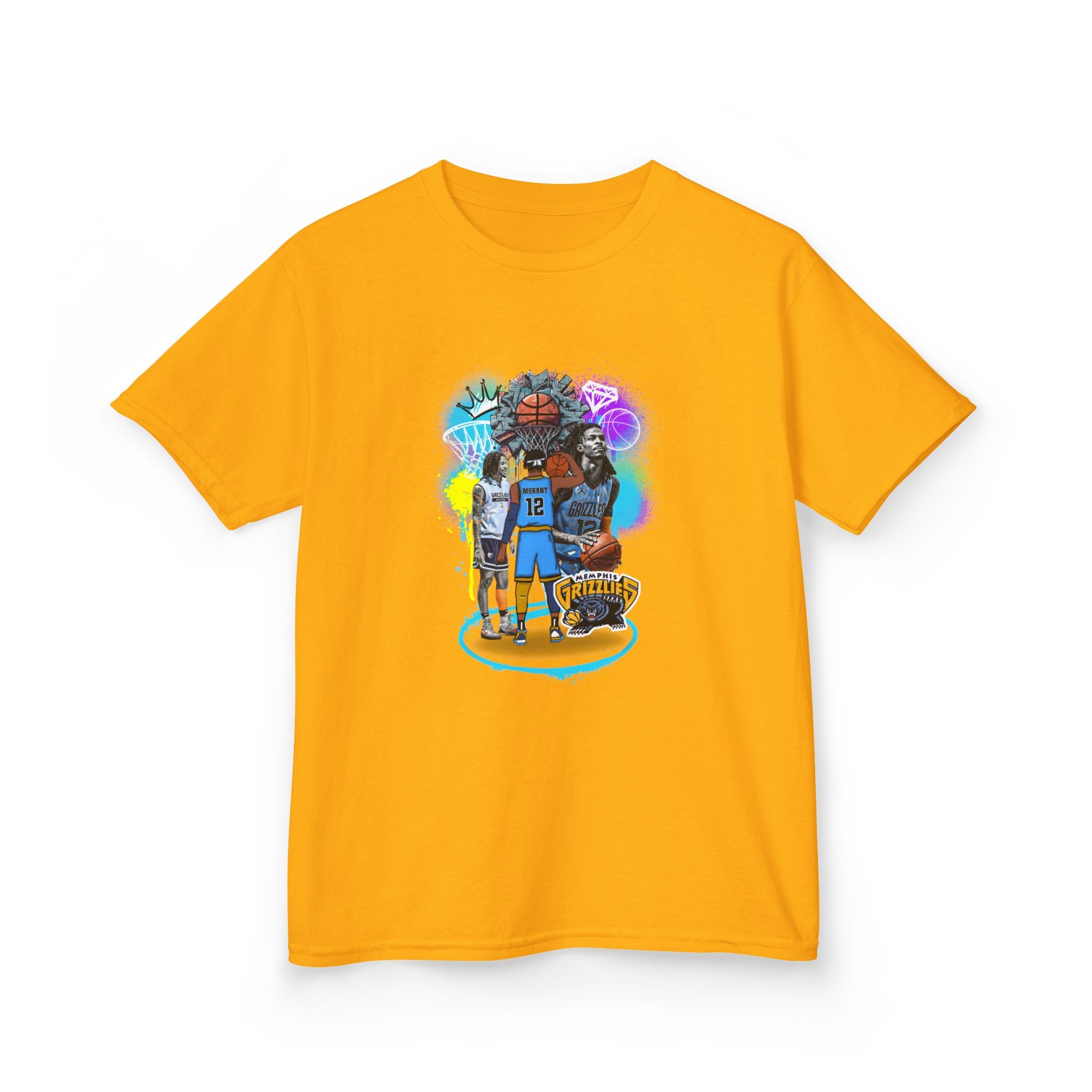 Kids Tee — Colorful Gamer Squad Graphic "Game On" Shirt
