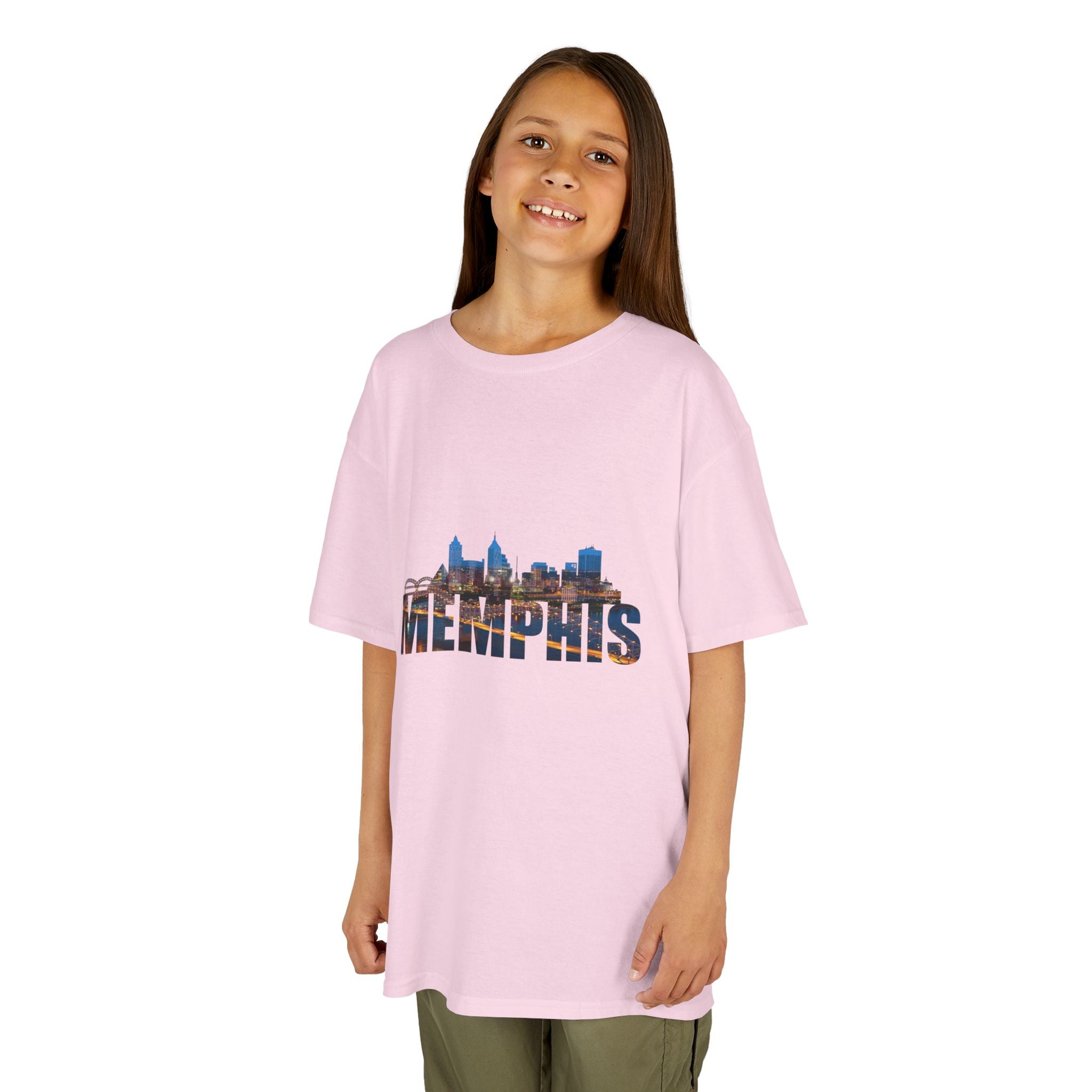 Kids Tee — Memphis Skyline Graphic T-Shirt
