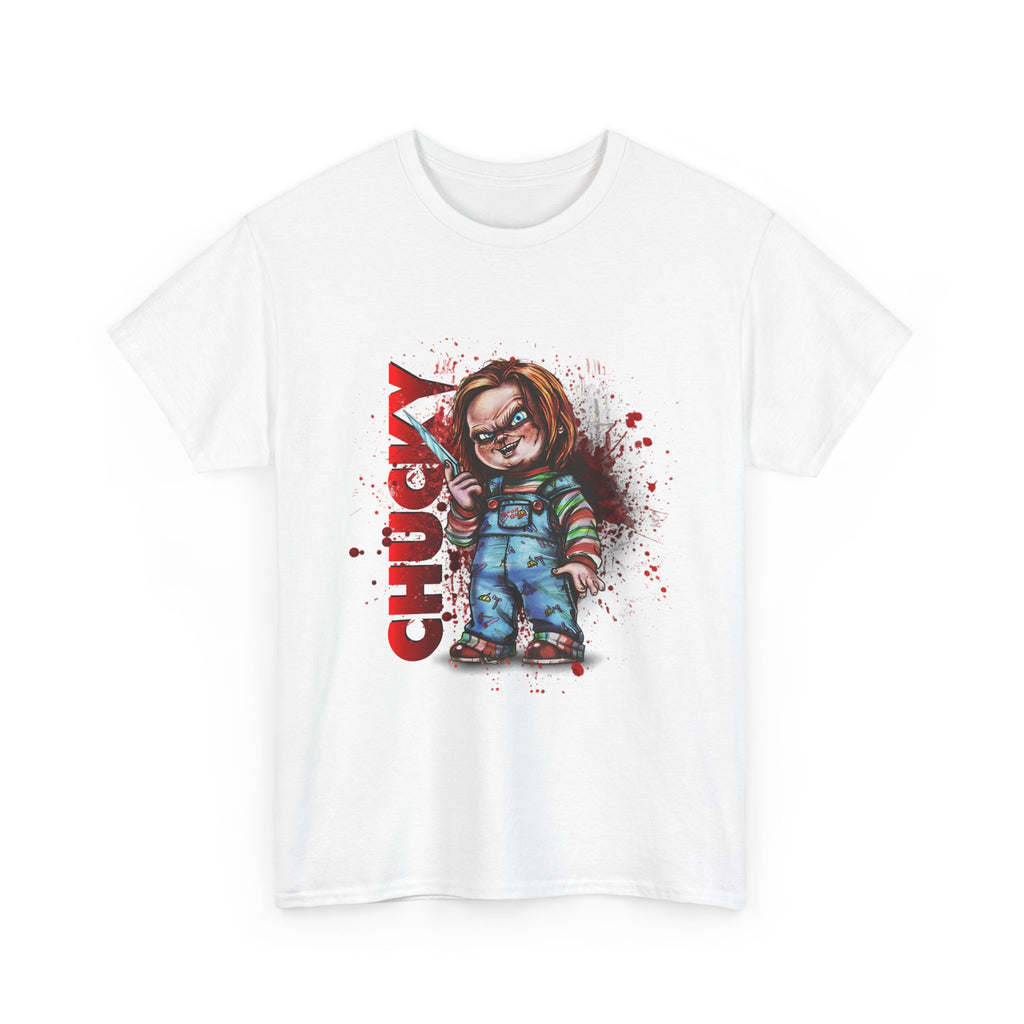 Chucky Horror T-Shirt — Bloody Killer Doll Graphic Tee