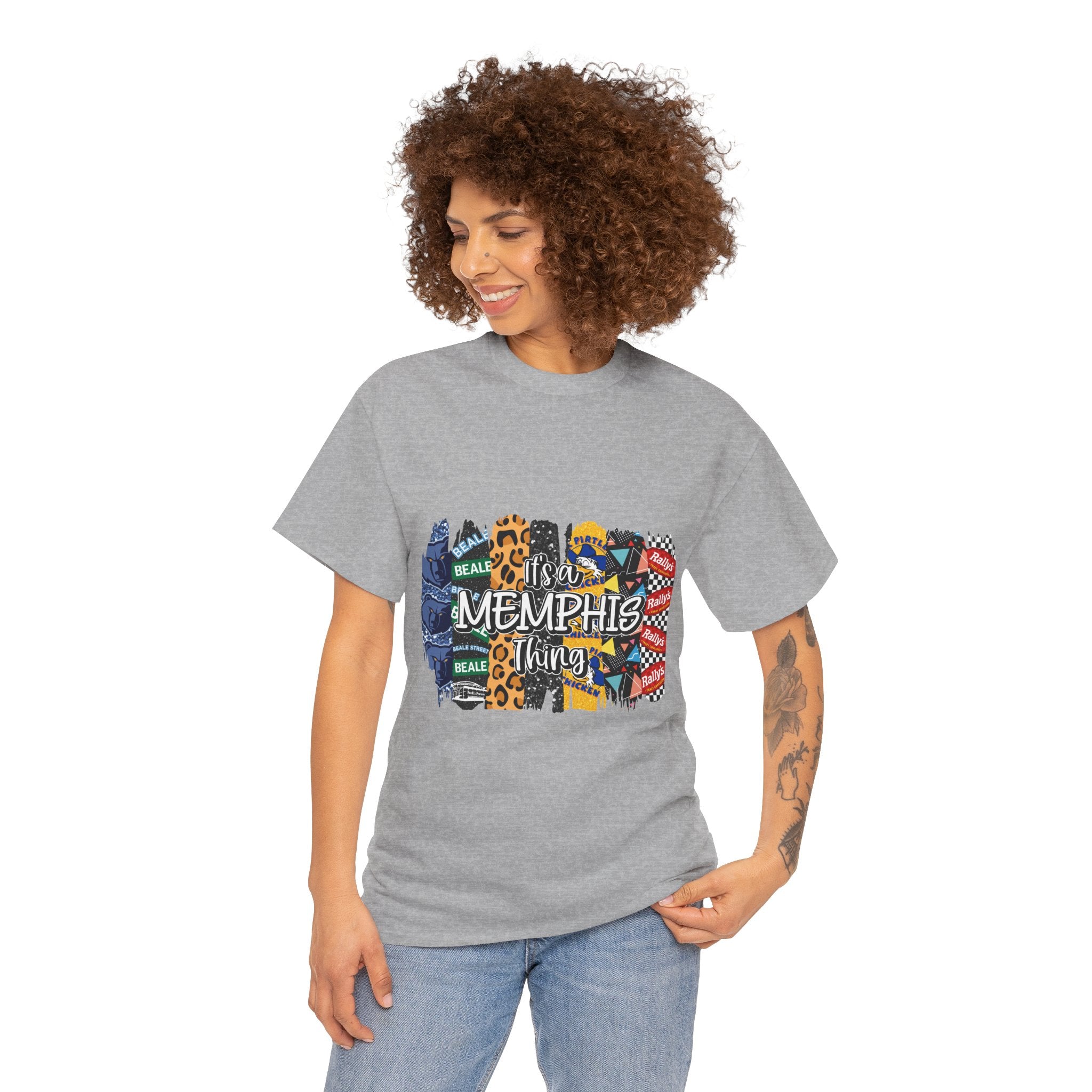 Memphis Collage T-Shirt — 'It's a Memphis Thing' Graphic Tee