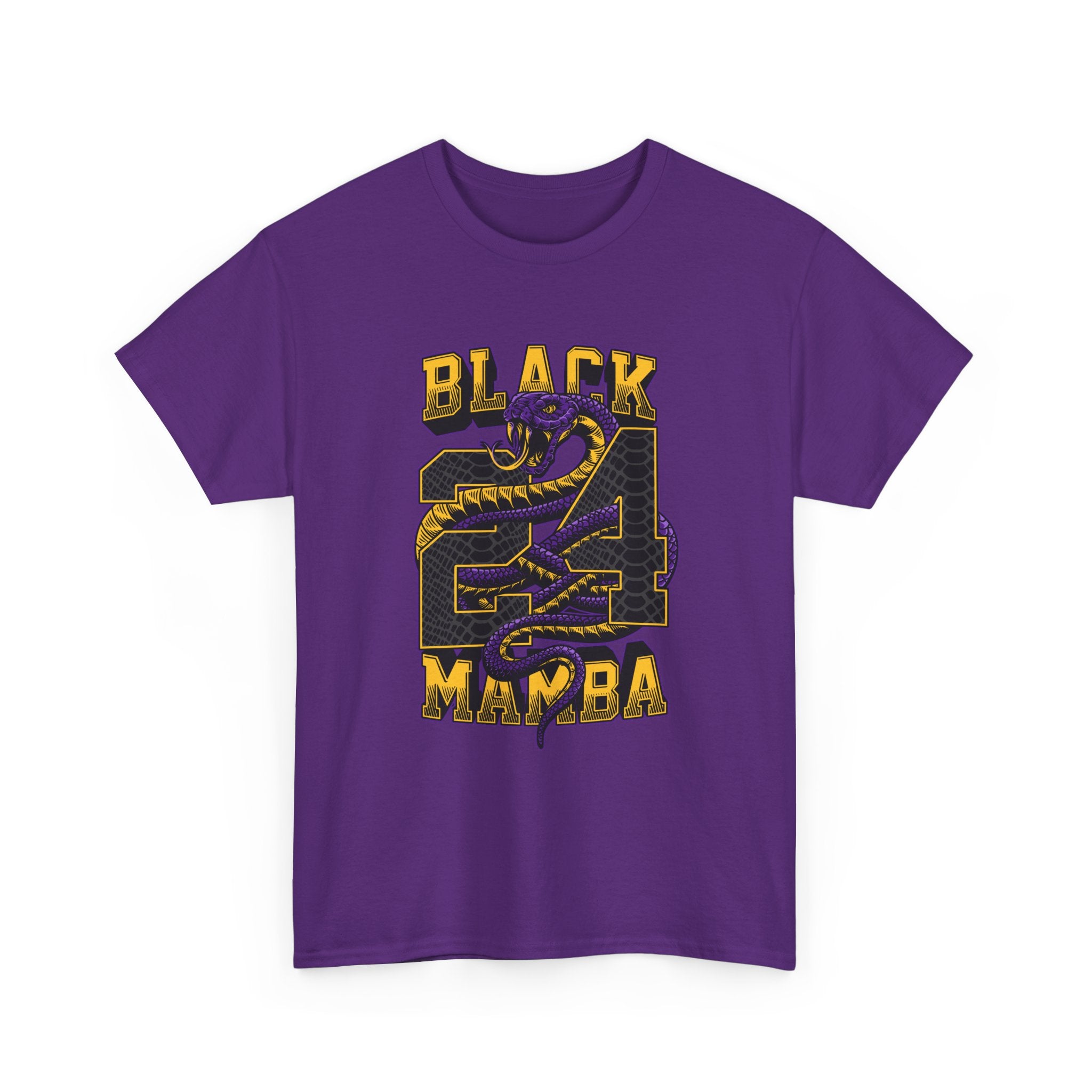 Black Mamba 24 T-Shirt — Snake Graphic Kobe Tribute Tee