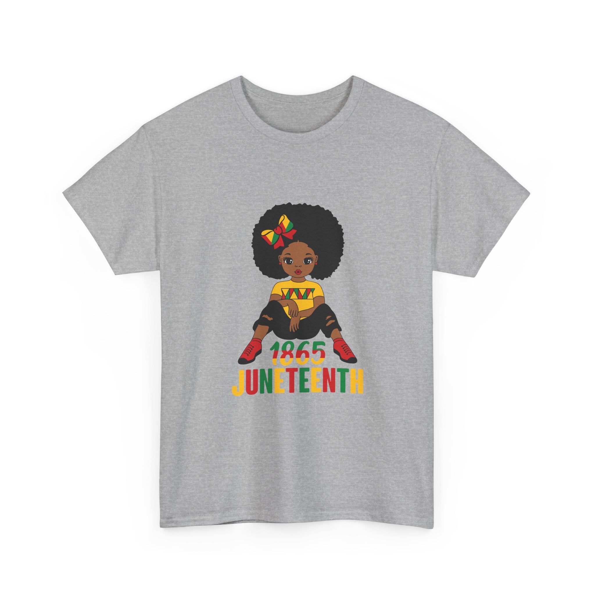 Juneteenth Afro Girl T-Shirt – 1865 Juneteenth Celebration Tee