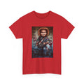 Horror Doll Graphic T‑Shirt — Creepy Chucky Style Slayer Tee