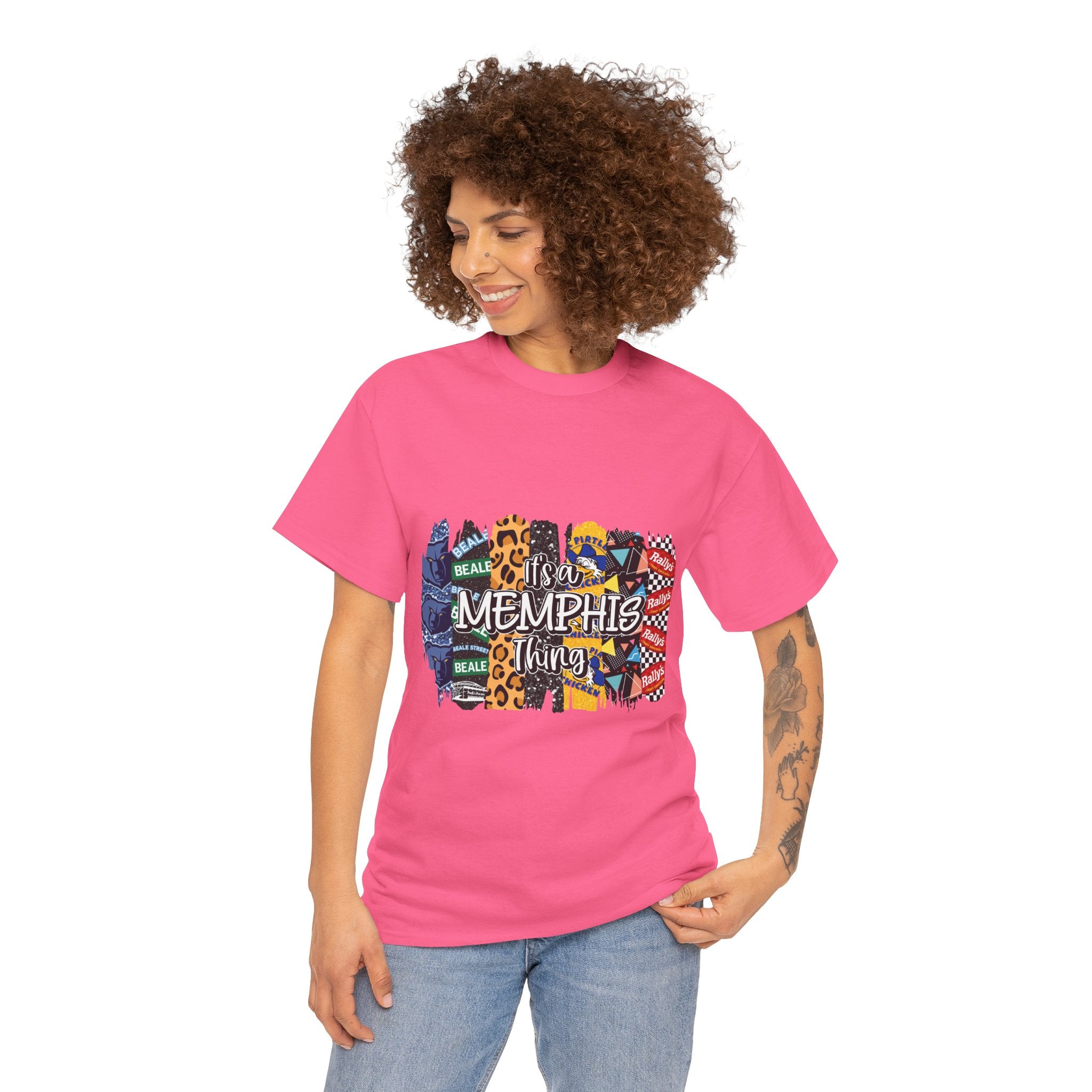 Memphis Collage T-Shirt — 'It's a Memphis Thing' Graphic Tee