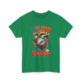 I Bleed Aqua & Orange T-Shirt — Miami Dolphin Fan Heart Graphic Tee