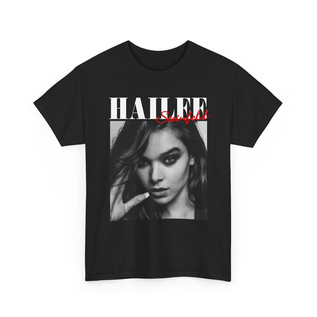 Hailee Saxton Photo Tee — Vintage Black Band Shirt