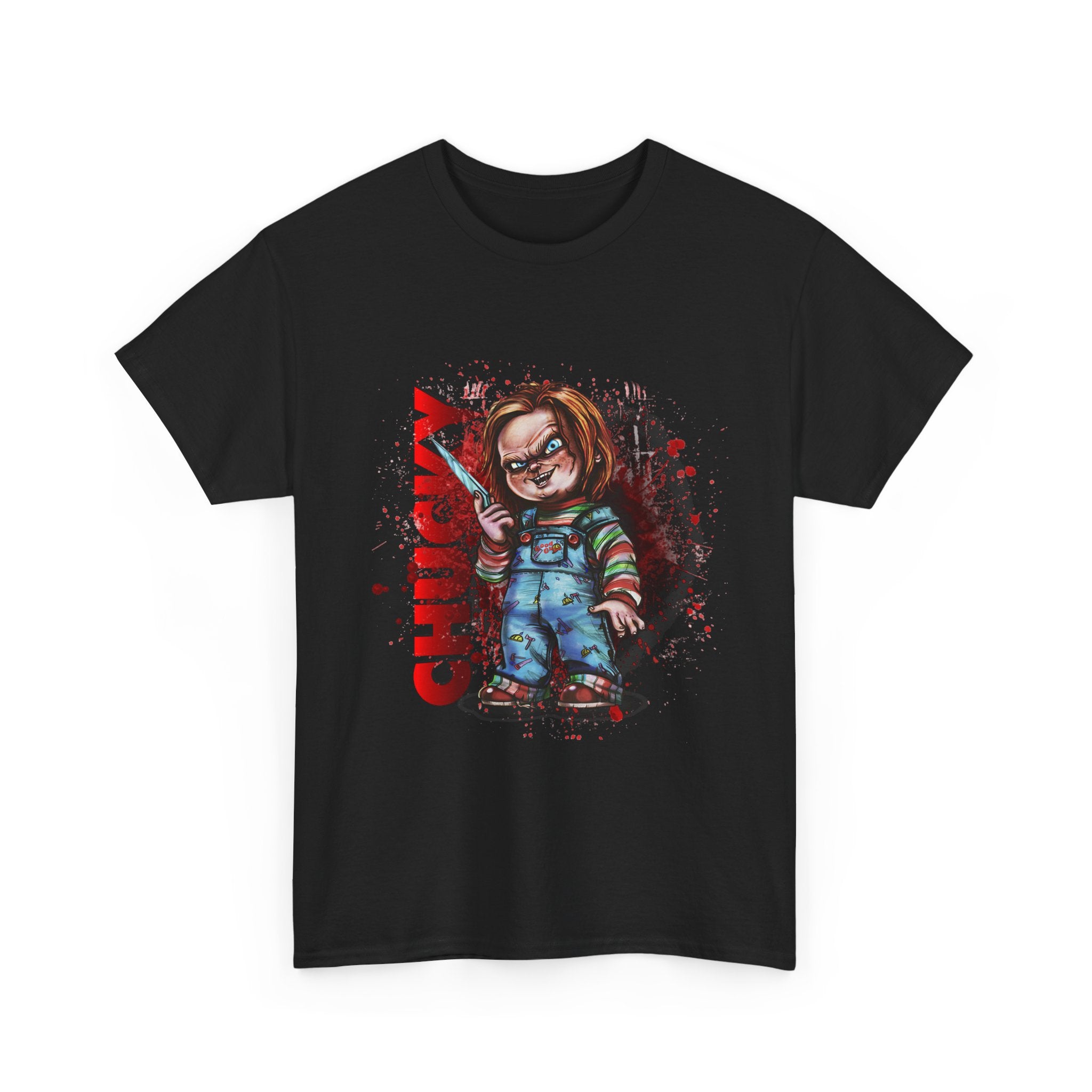 Chucky Horror T-Shirt — Bloody Killer Doll Graphic Tee