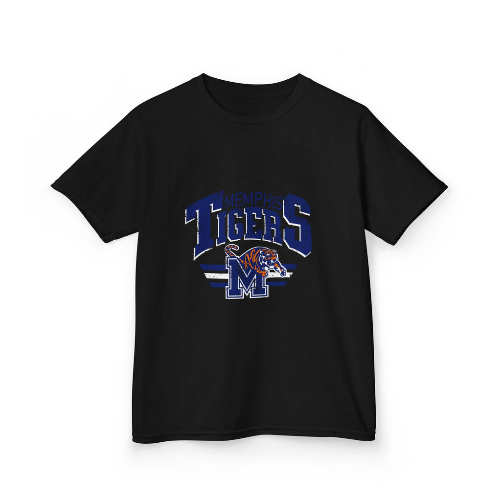 Kids Tee — Vintage 'Memphis Tigers' Distressed Graphic