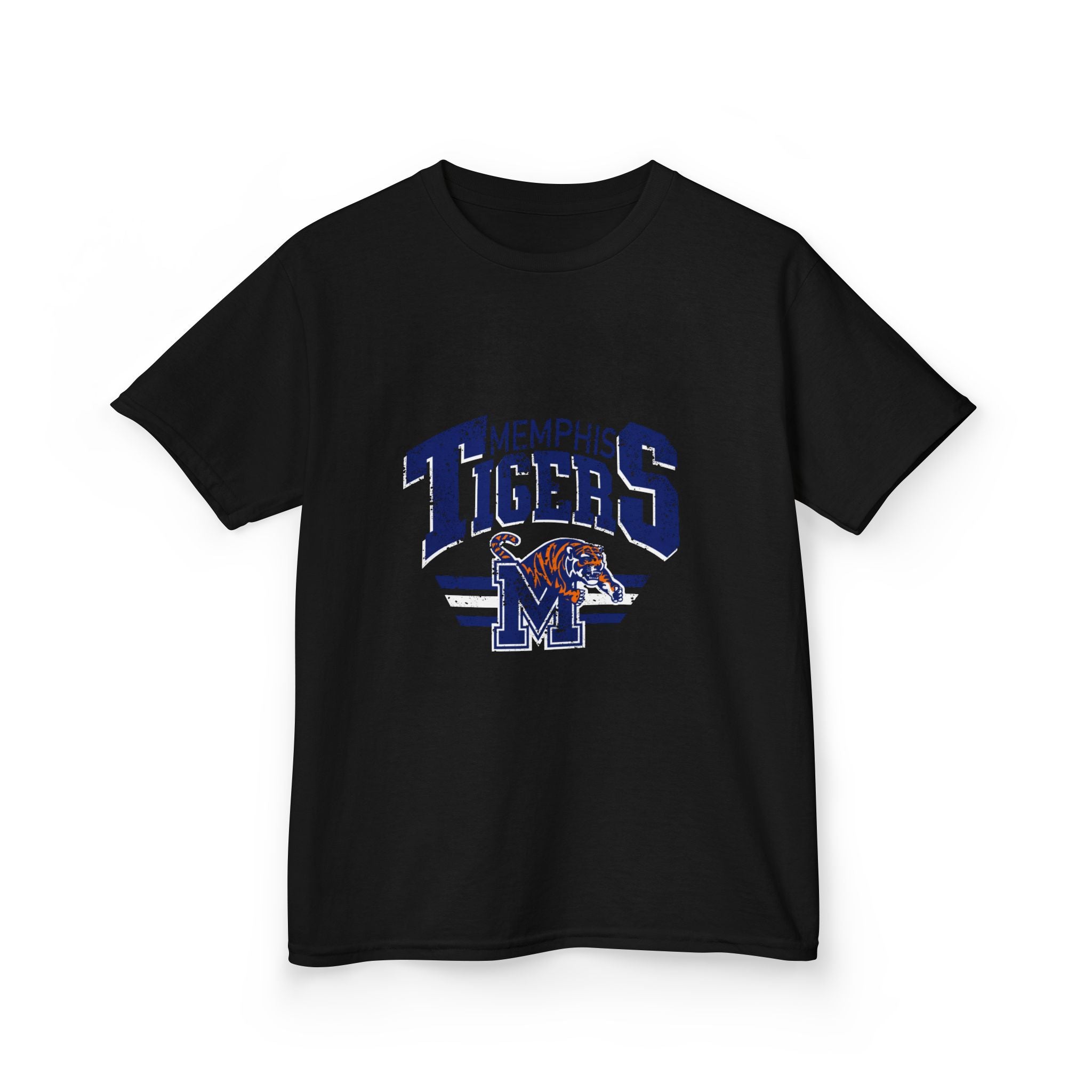 Kids Tee — Vintage 'Memphis Tigers' Distressed Graphic