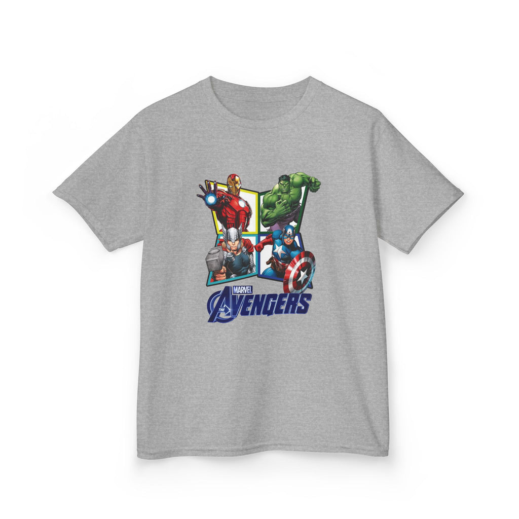 Avengers Kids T‑Shirt — Iron Man, Hulk & Captain America Graphic Tee