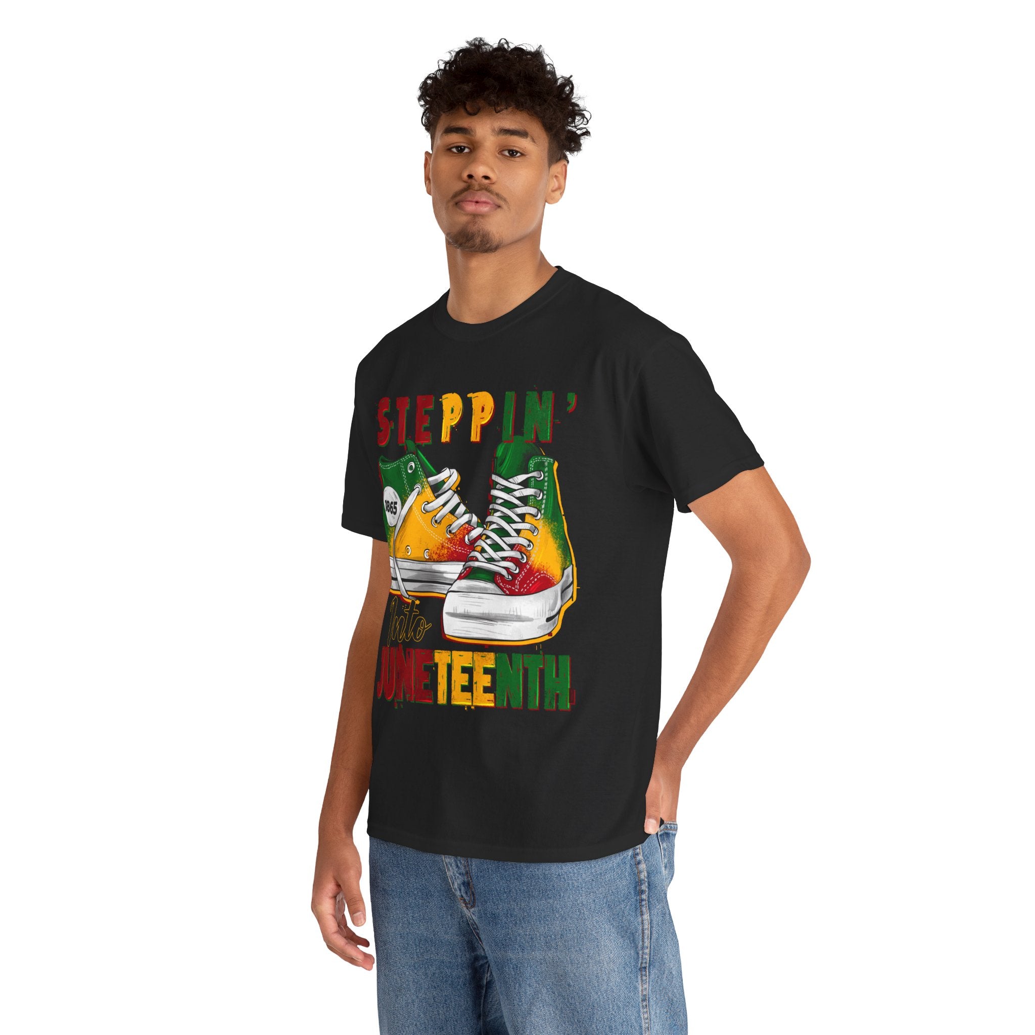 Juneteenth 'Steppin' Into Juneteenth' Graphic T-Shirt