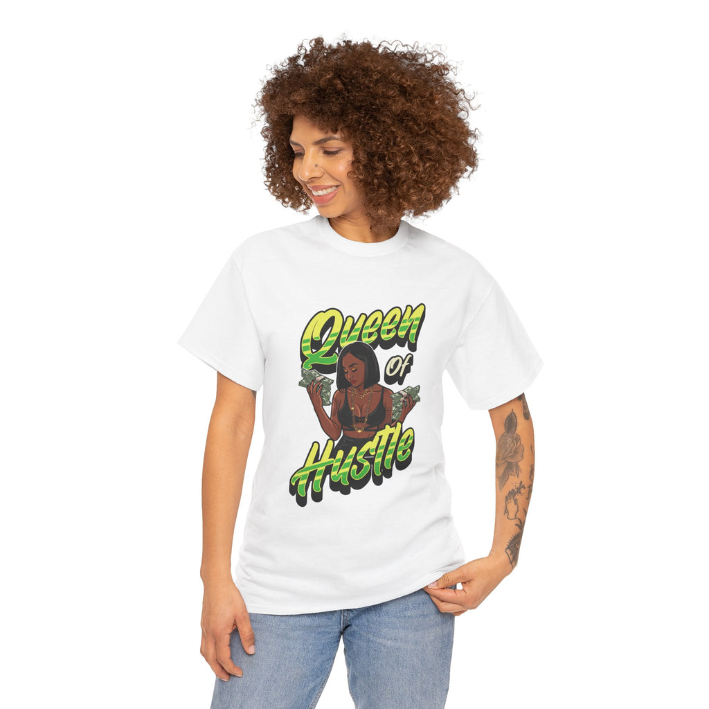 Queen of Hustle T-Shirt — Empowering Streetwear Tee
