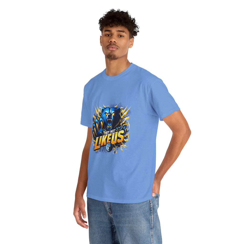 They Not Like Us Bear Graphic T-Shirt — Bold Streetwear Tee for Fans & Teams