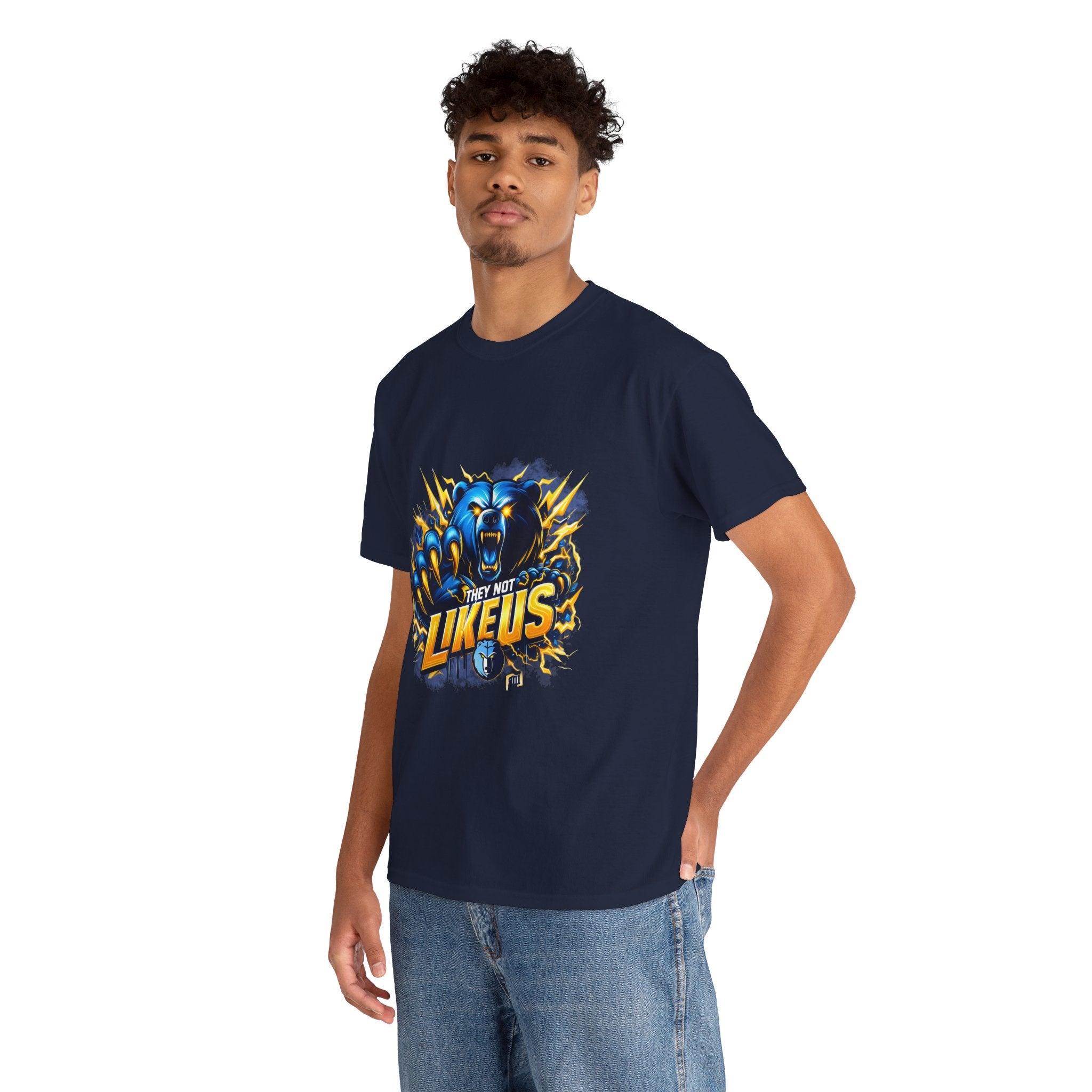 They Not Like Us Bear Graphic T-Shirt — Bold Streetwear Tee for Fans & Teams