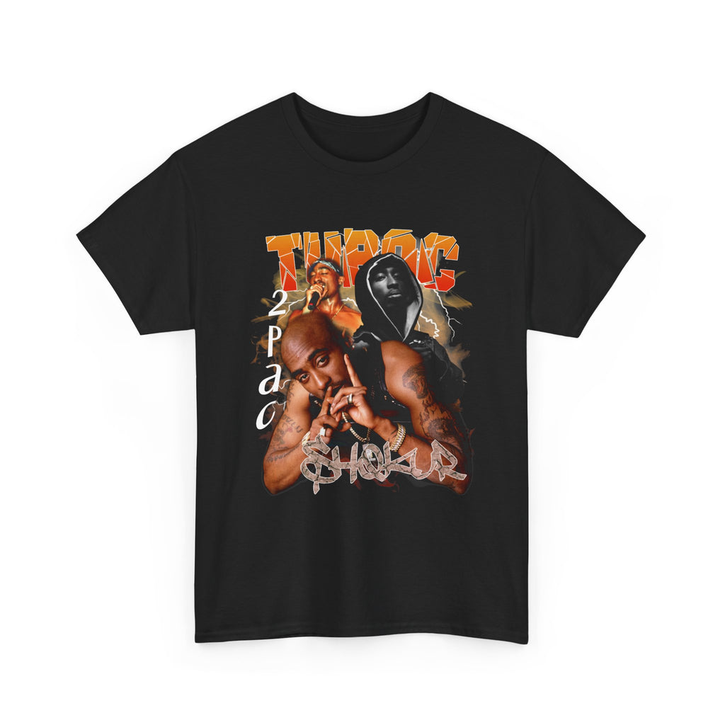 T-Shirt — 2Pac Tribute Graphic Tee (2Pac Portrait, Memorial Streetwear)