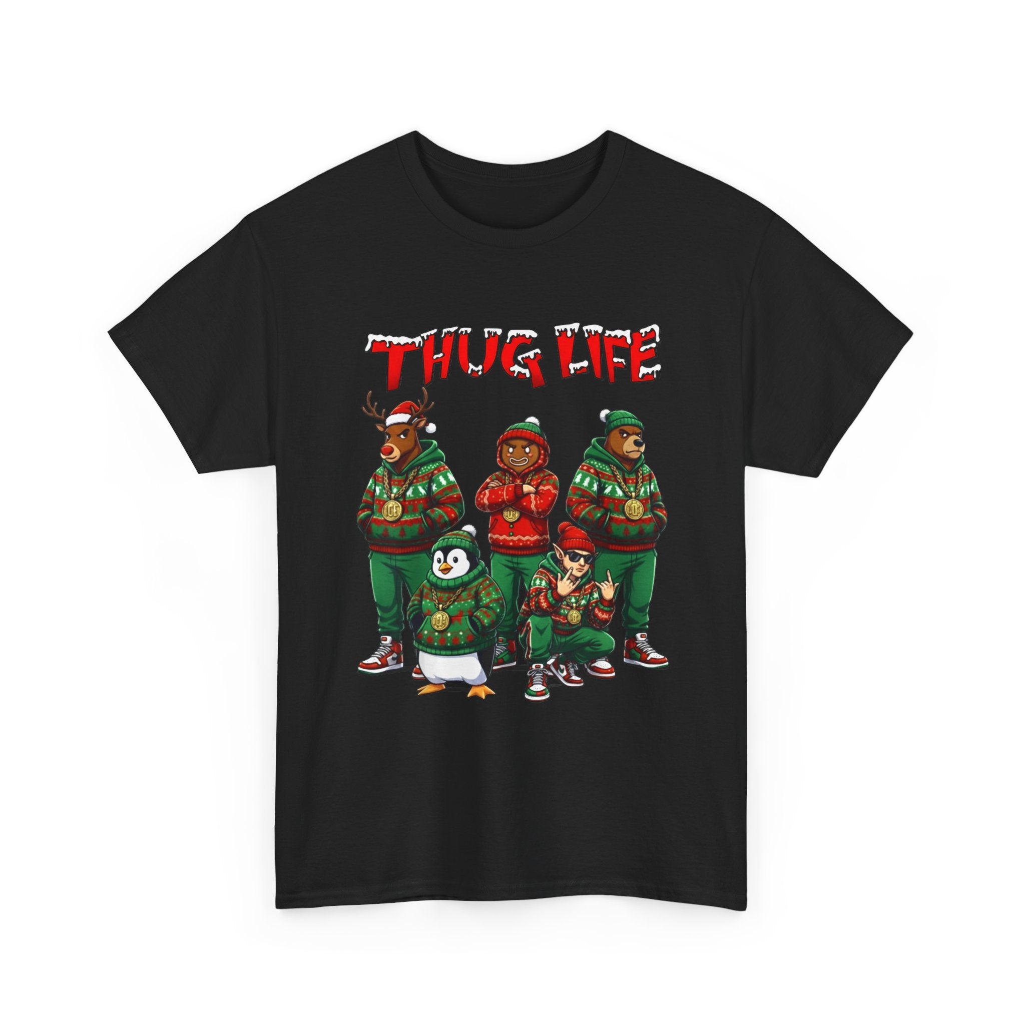 Holiday Crew T-Shirt — Christmas Sweater Characters