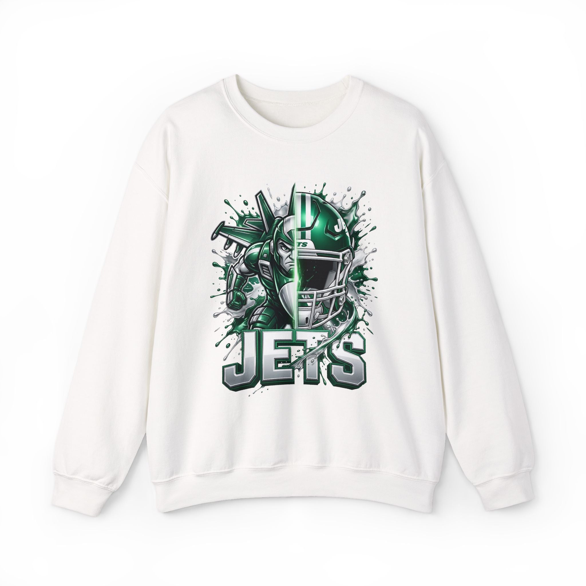 Jets Helmet Graphic Sweatshirt