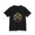 Kids Superhero Black T‑Shirt — Black Panther Graphic Tee