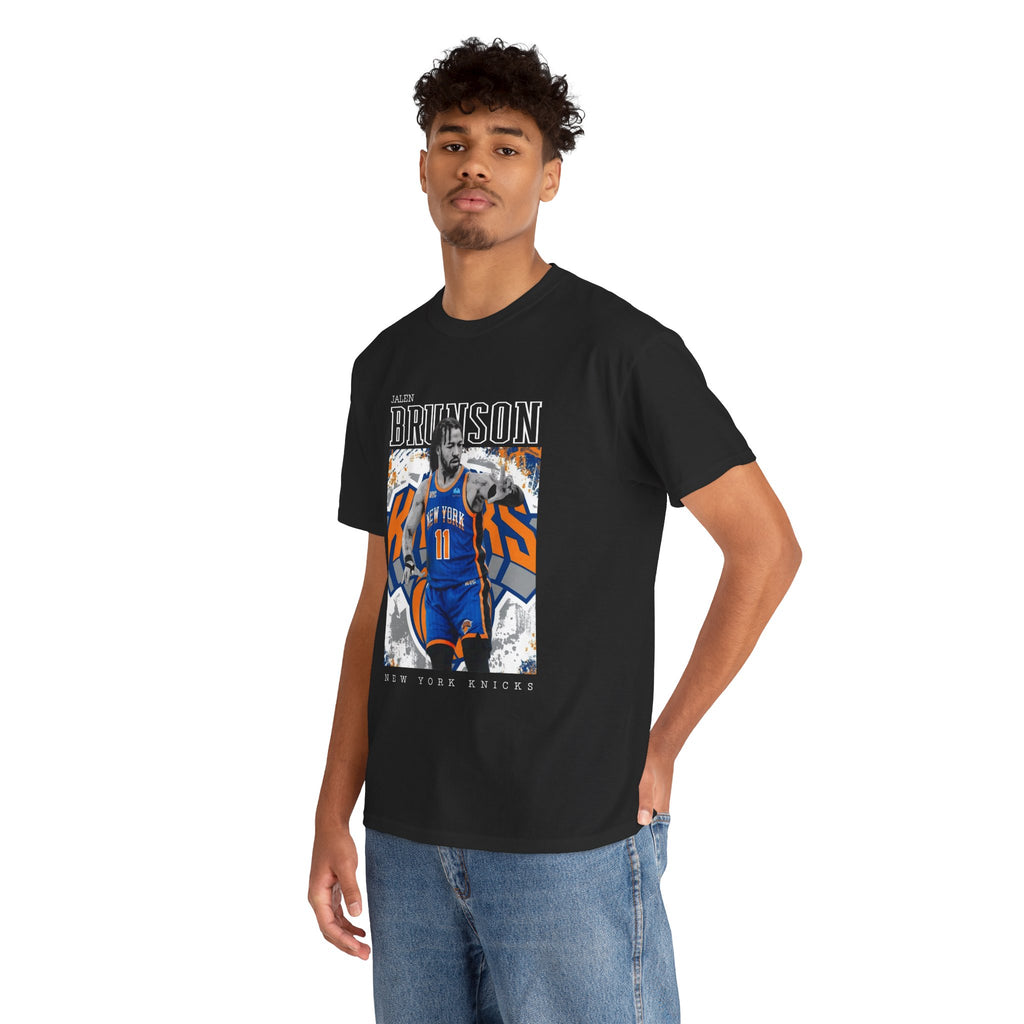 Jalen Brunson New York Knicks Graphic Tee — Men’s Basketball Fan Shirt