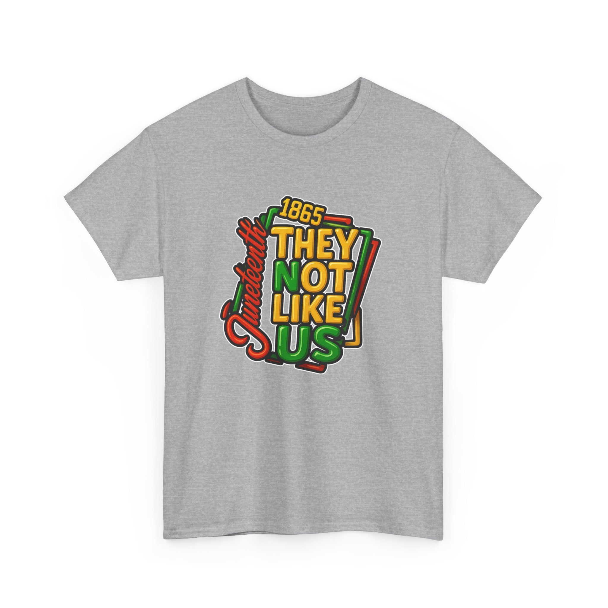 Juneteenth T-Shirt — '1865 They Not Like Us' Retro Civil Rights Statement Tee