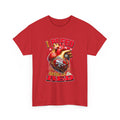 Bleed Red Football T-Shirt — San Francisco 49ers Heart Graphic