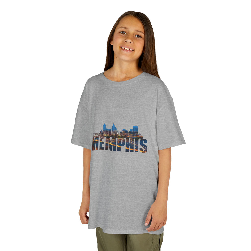 Kids Tee — Memphis Skyline Graphic T-Shirt