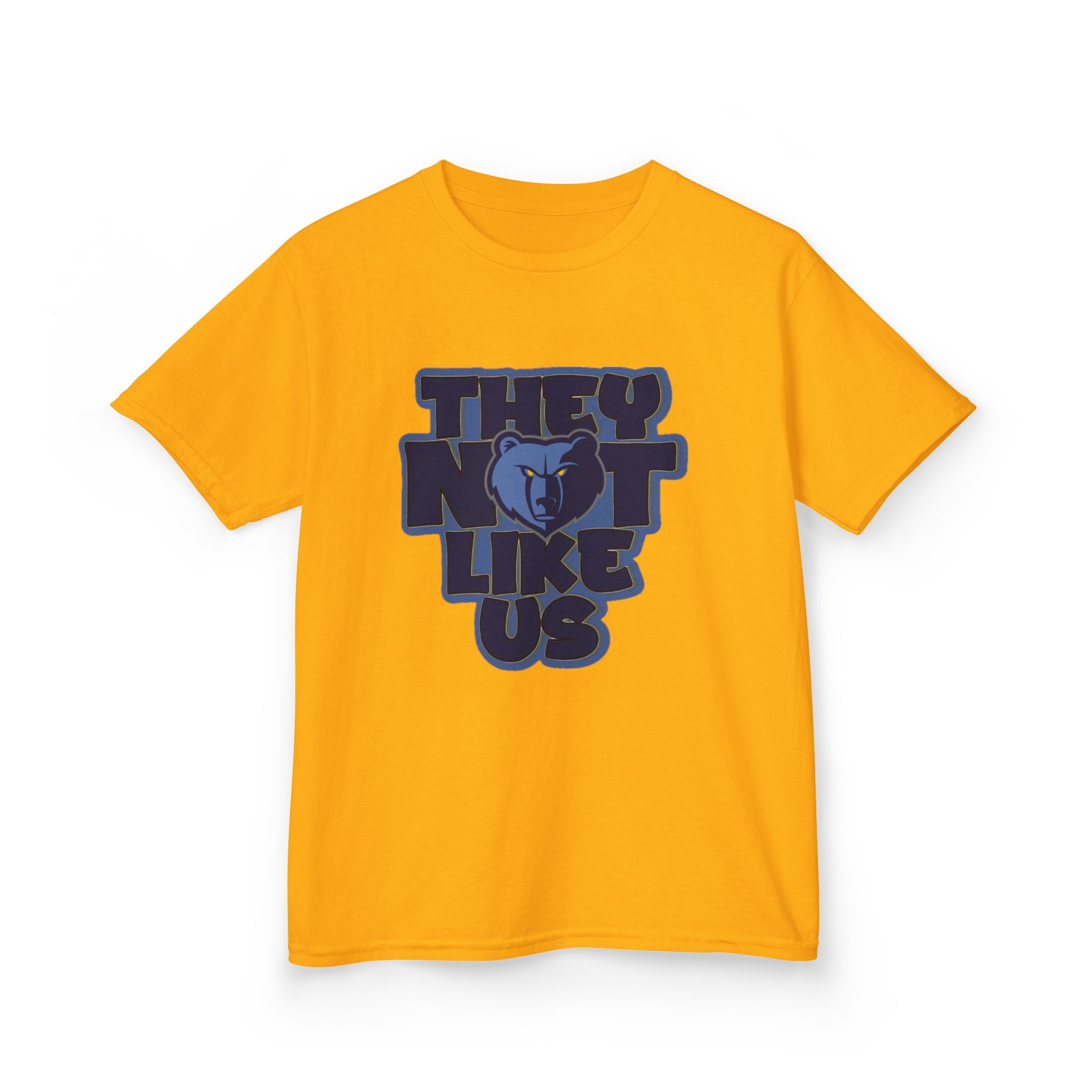 Kids 'They Not Like Us' Graphic Tee - Playful Sports Mascot Shirt