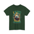 Green Bay 'I Bleed Yellow & Green' T-Shirt — Vintage Football Helmet Fan Tee