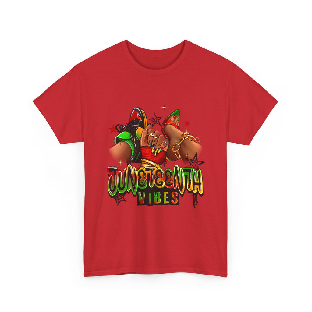Juneteenth Vibes T-Shirt — Juneteenth Celebration Graphic Tee