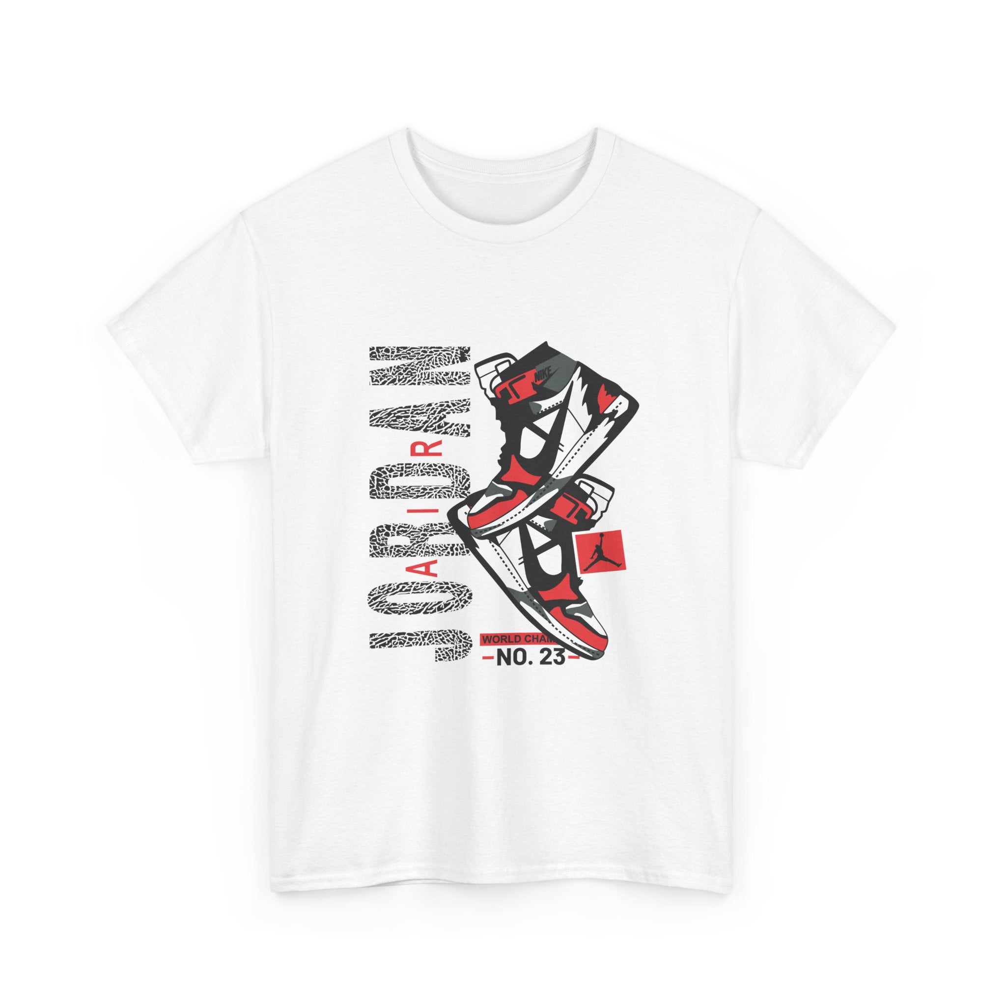 Jordan-Inspired Retro Sneaker Tee — Air No. 23 Graphic T-Shirt
