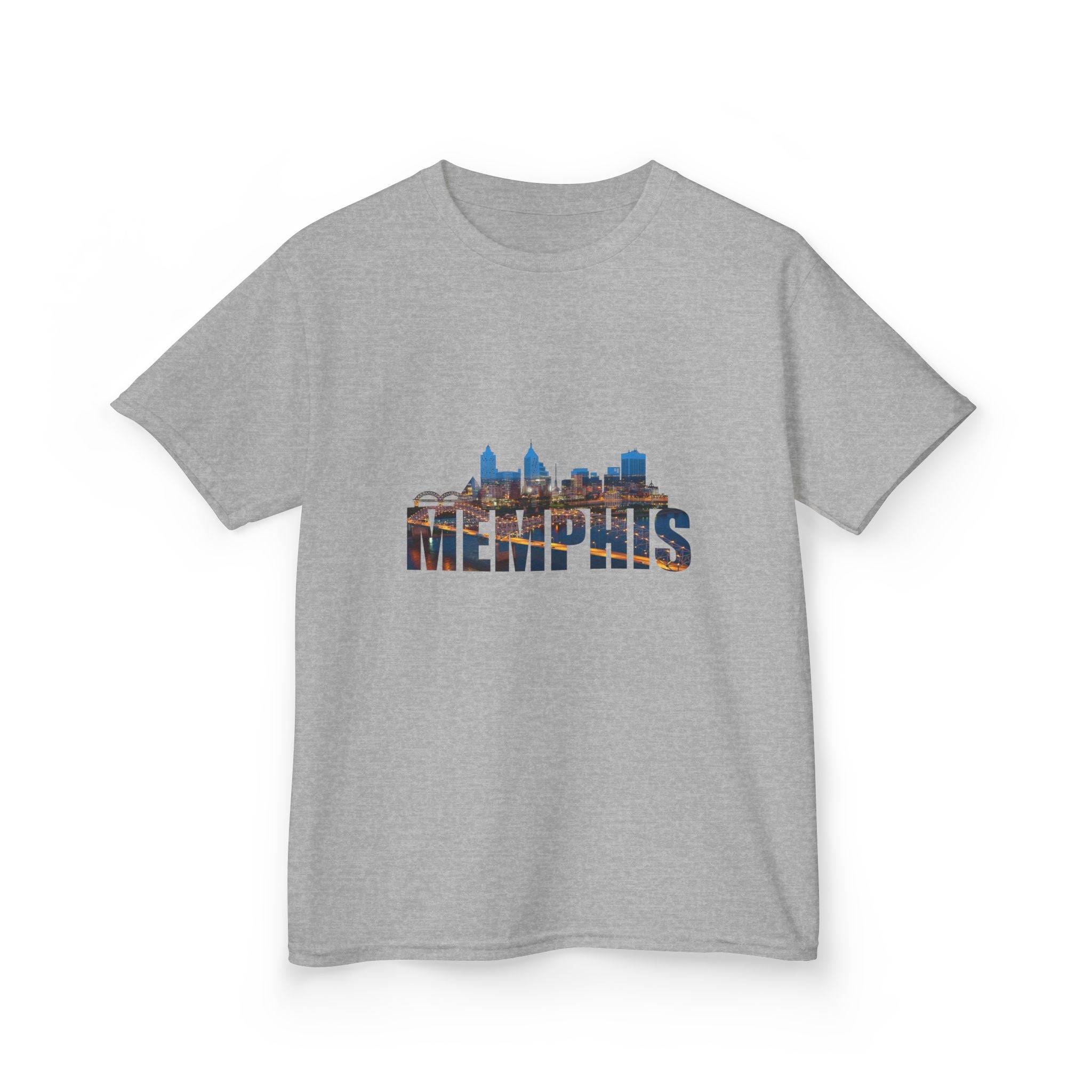 Kids Tee — Memphis Skyline Graphic T-Shirt