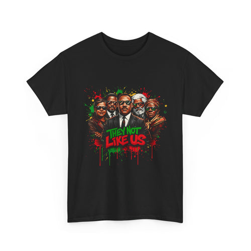 Black Leaders T‑Shirt — "They Not Like Us" Black Leaders Graphic Tee