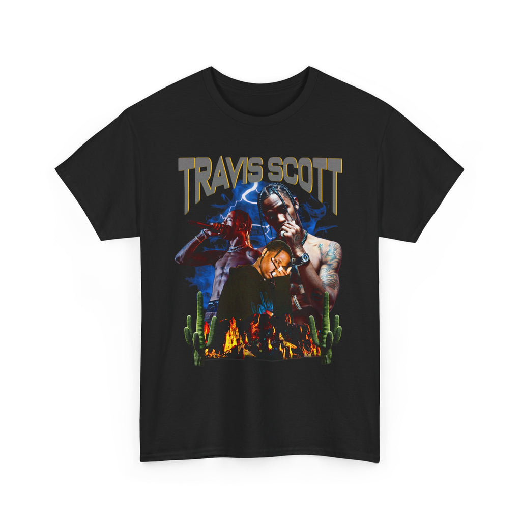 Graphic Tee — Vintage Concert Collage Design
