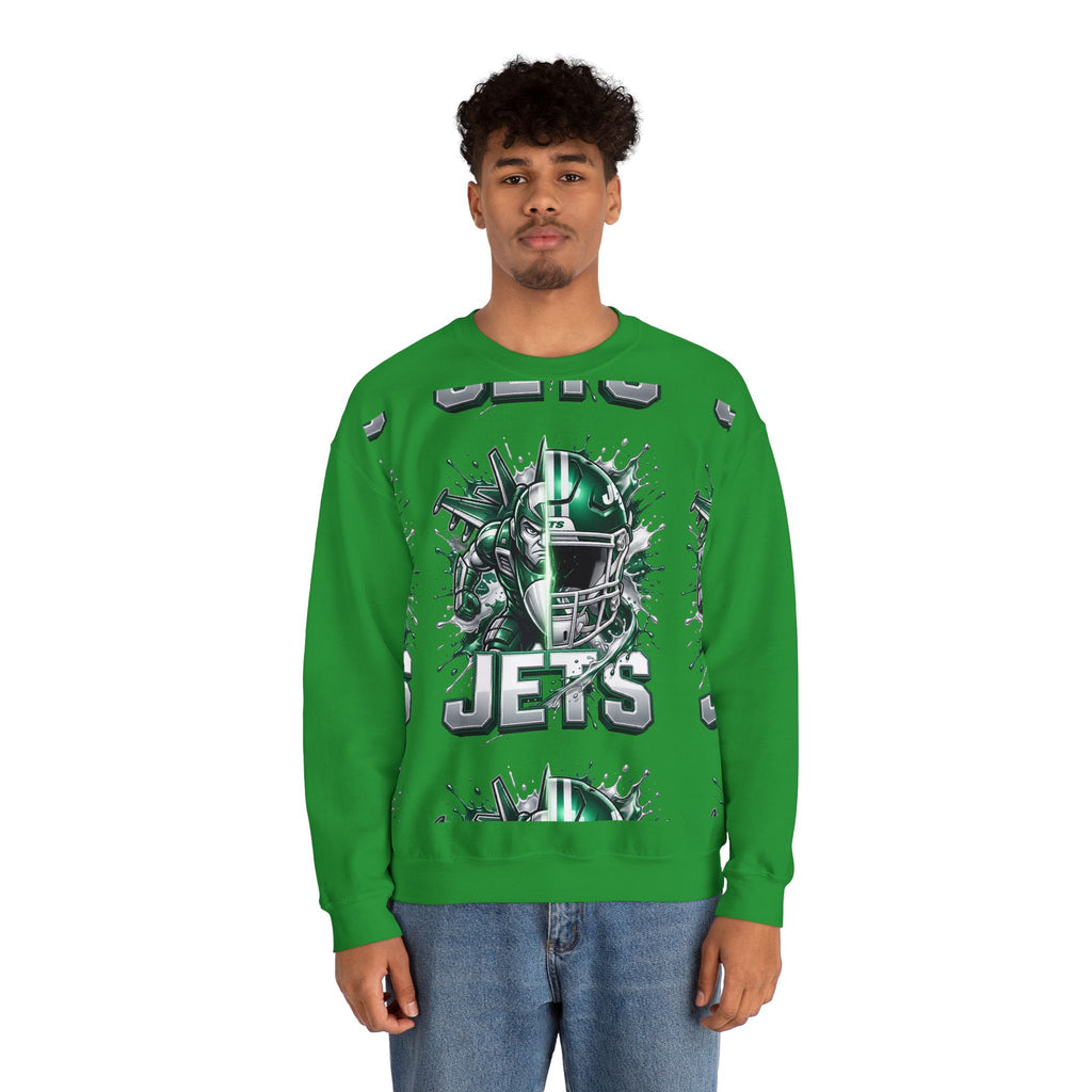 Jets Helmet Graphic Sweatshirt