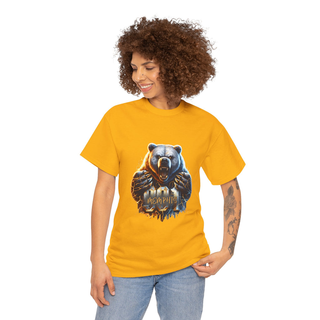 Bear Graphic Tee — Fierce Grizzly Design | Wildlife Nature Shirt
